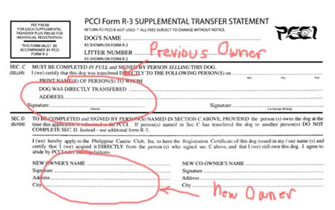 Transfer of Ownership » PCCI .